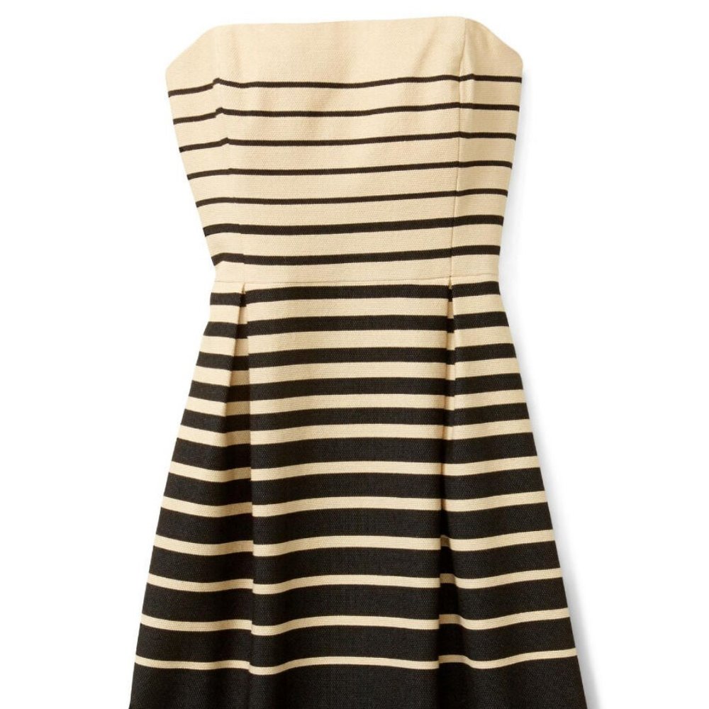 Trina Turk Dresses TD143011 Tweed Stripes Sz 2 - Picture 4 of 8